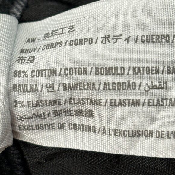 Hollister Ultra High Rise Dad Jean Women's size 3 Long Black Denim Jeans - Picture 3 of 4